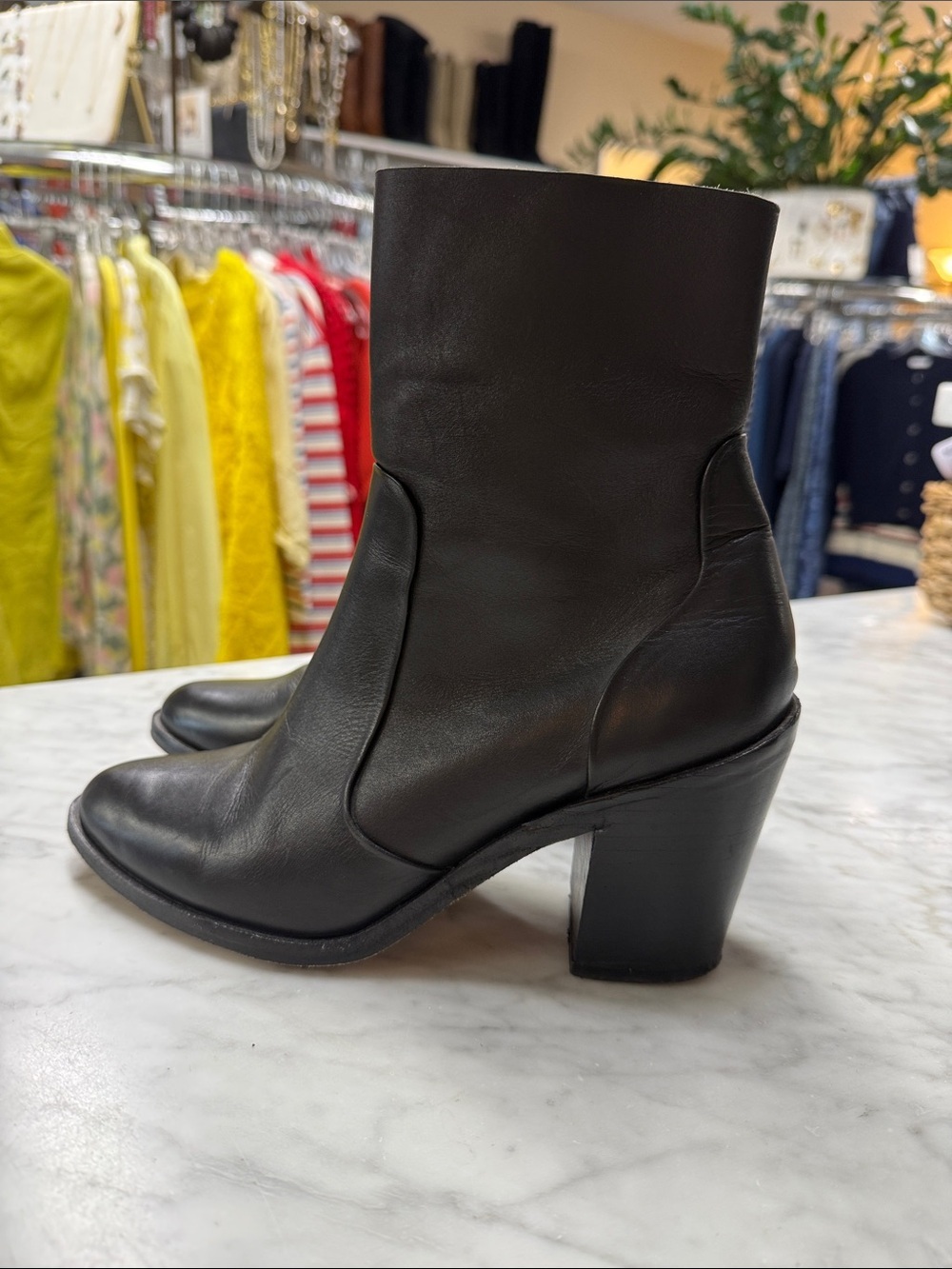 Jeffrey Campbell Ragini Black Ankle Bootie Size US8.5 - Picture 4 of 13